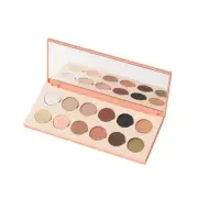 Oulac 12 Shades Eyeshadow Palette - Powder in Matte, Shimmer & Glitter finishes