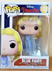 Blue Fairy 1027 PINOCCHIO Funko Pop Vinyl New in Mint Box + Protector