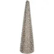 Northlight 13" "All That Glitters" Gold Glitter Christmas Cone Tree Table Decor