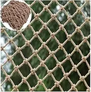 KACQIHTU Hemp Rope Net Kids Climbing Safety Net Child Safety Rope Netting Balcony Stairs Fence Garden Playground Protection Net Indoor & Outdoor Decor Rope Net
