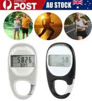 3D LCD Digital Pedometer Walking Running Fitness Step Distance Calorie Counter