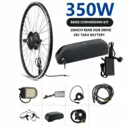 Electric Bike Conversion Kit 36V 350W 26'' Rear Wheel W' Battery EBike Motor AU