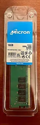 Micron MTA18ASF2G72PDZ-2G6 16GB DDR4-2666 RDIMM PC4-21300V-R Dual Rank X8 Module