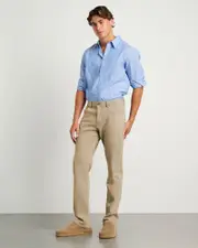 [Jag] Jag Men's Flynn Garment Dye Jeans In Sand Neutrals Size 28 28 Neutrals