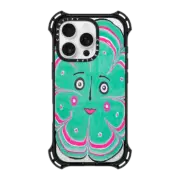 iPhone 16 Pro Bounce Case MagSafe Compatible GREEN FACE by myfawnwy