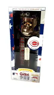 CHARLIE BROWN CINCINNATI REDS LIMITED EDITION GOLD MUSICAL GIANT PEZ - NEW