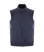 Loro Piana Zipped Reversible Gilet IT60,IT58,IT46 navy blue