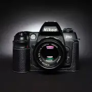 Handmade Genuine Leather Camera Cover Half Case Bag For Nikon F80 F100