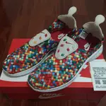 @SIX@NIKE AIR WOVEN PRM 彩色 彩虹 編織 襪套 懶人鞋 男鞋 黃金尺寸：9號《台灣公司貨》