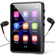 64GB MP3 Player Bluetooth 5.3,Built-in Speaker 2.4 in Touch Screen FM Radio Gray