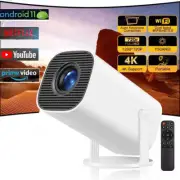 4K Mini Projector 10000 Lumen LED 1080P WiFi Bluetooth UHD Portable Home Theater