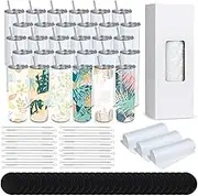 20 Oz Sublimation Tumblers,30 Pack Blank Skinny Tumbler with Lids and Straws,Stainless Steel Double Wall Vacuum Insulated Sublimation Tumbler Bulk Set, Straight Tumblers Cups Travel Coffee Cup