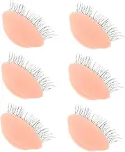 EXQUIMEUBLE 3 Pairs Eyelash Extension Training Eyelids Detachable Eyelids for Lash Practice for Professional Makeup Training and Teaching