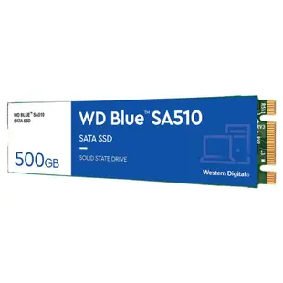 WD 藍標 SA510 500GB 500G 1TB 1T M.2 2280 SATA SSD
