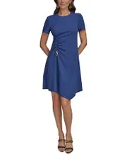 Donna Karan Crepe A Line Dress