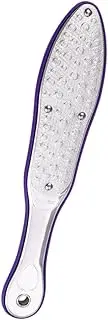 minkissy Stainless Steel Foot Rub Double Sided Pedicure File Foot Emery Board Foot Rasp Remover Stainless Steel Strainer Pedicure Rasp Foot File Foot Sander Feet Rasp Hard Razor Frosted