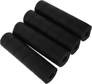 TOGEVAL Protect Your Furniture 4 Pack Bed Frame Toe Protectors Soft Foam Covers for Furniture Legs Chair Leg Socks Felt Pads for Floor Protection