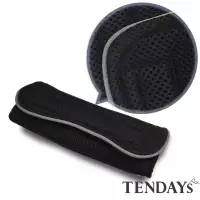 在飛比找蝦皮購物優惠-<Tendays>恬褋仕減壓肩墊（加長型）黑底滾灰邊一個