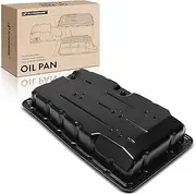 A-Premium Transmission Oil Pan with Drain Plug Compatible with Lexus GS350 2007-2011, GS430 2006-2007, IS350 2006-2015, LS430 2004-2006, SC430 2006-2010, 3.5L 4.3L, GAS