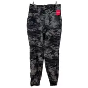 NEW Spanx Stretch Twill Cargo Jogger Blackwash camo Size medium