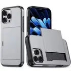 For iPhone 11 12 13 14 15 16 Pro Max Plus 16e XR 7 8 Case Card Slot Wallet Cover