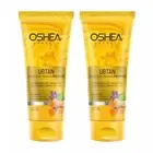 OsheaHerbals Ubtan Glowing & Tan Removing Face Scrub for All Skin Types 100g x 2