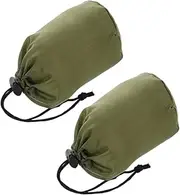 [Parliky] Travel Raincoat Bag With Draw Waterproof And Reusable Storage Pouches For Outdoor Activities Lightweight Organizer For Emergency Raincoats