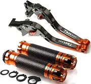 Handlebar Kits for YAMA-HAS T-MAX 500 TMAX 500 2009 2010 2011 2012 2013 2014 2015 2016 2017 2018 Brake Clutch Levers Handlebar Grip Hand Grips (Color : H Style TMAX 500)