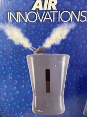 NEW Air Innovations Aromatherapy Humidifier 70 Hour Runtime Model MH-527 Grey