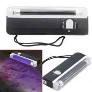 2 in 1 Money UV Detector Torch LED Light Handheld Checker Purple Portable Tester