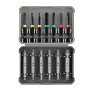 13PCS Multi-Functional Screw Extractor Set Double-Headed Wear-Resistant Chromium Vanadium Steel Rust-Proof for Stripped/