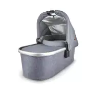 UPPAbaby Bassinet Frame with Liner, Color: Gregory (Blue Melange/Silver) - NEW!
