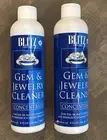 2x Blitz Gem & Jewelry Cleaner 8oz Safe for Gold, Silver, Diamonds