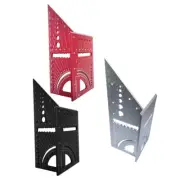 Professional Woodworking Angle Ruler with Horizontal and Vertical Scales