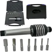 MachEl New MT-3 Teng-Style Rotary Broach with 7 Hex Punches Set