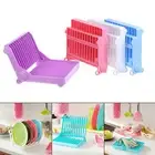 Long Lasting Foldable Drying Rack Portable Tableware Vegetable Compact