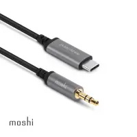 在飛比找momo購物網優惠-【moshi】Aux to USB-C 音源線 1.2 m