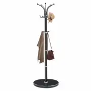 Modern Metal Coat Rack Stand, Coat Rack Freestanding with Natural Marble Base...