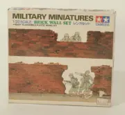 Tamiya Model Kit 1:35 Scale Brick Wall Set @
