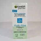 Garnier Super Hydrating 3-in-1 Serum Eye Gel Hyaluronic Aloe 2.4oz Puffiness