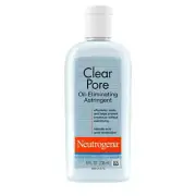 Neutrogena Clear Pore Oil-Eliminating Facial Astringent, 8 fl oz
