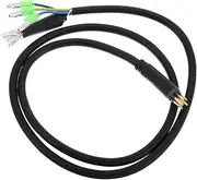 Motor Wire Extension Cable Electric Bike Conversion 9-pin Motor Connector Waterproof for Outdoor E-Bikes