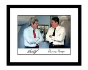 Ronald Reagan and Newt Gingrich 8x10 Signed photo print republican GOP president