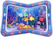 JOINPAYA Infant Train Cushion Inflatable Baby Play Mat Portable Water Play Mat for Crawling Tummy Time