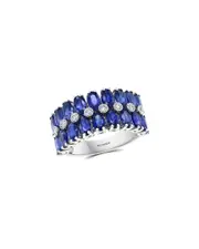 Effy Fine Jewelry 14K 5.84 ct. tw. Diamond & Sapphire Ring