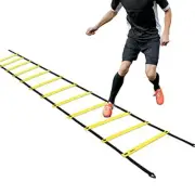 Adjustable Rung Speed & Agility Training Ladder for Soccer & Boxing