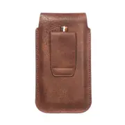 Universal Mobile Phone Retro Wallet Bag PU Leather Case Holster Bag Outdoor Waist Bag Case