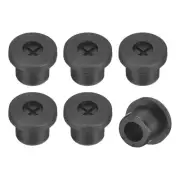 6 Pcs Cable Cord Grommet, 3/8 Inch Desk Grommet Flexible Rubber Grommets