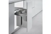 HIGOLD Optum 56L Triple Slide Out Side Mounted Concealed Bin (for 60cm cupboard)