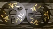 Aluminum 10.5 metal tape reel, for Akai Gx 747 reel to reel and others (Black)